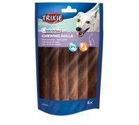 Trixie Denta Fun Rabbit Chewing Rolls Dog Treats - 12cm