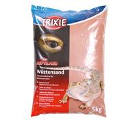 TRIXIE Desert Sand - Substrate for desert terrariums - authentic African terrarium sand - heat-conductive - red - 5 kg