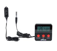 Digital Thermo Hygrometer Remote Sensor Monitor Temp Humidity Reptile Terrariums