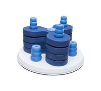 Trixie Dog Activity Flower Tower Strategy Game, Ø 30 x 13 cm, 1125 kg, white/blue,All Breed Sizes