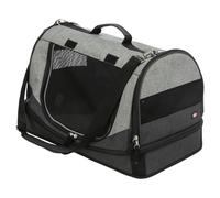 Trixie Dog Carrier Holly Black and Grey - 30 × 30 × 50 cm