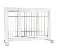 TRIXIE Dog Barrier, 65-108 x 61 x 31 cm, White