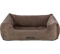 TRIXIE Dog Bed Vital Lennox Chenille, Square, Orthopedic Dog Pillow In Brown, 100×70Cm, Comfortable Dog Bed With Viscoelastic Memory Foam - 371307