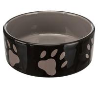 Trixie Ceramic Bowl with Paw Prints - 0.3 litre