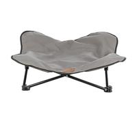 Trixie dog camping cot elevated dog bed padded foldable pet bed elevated travel lounger for small to medium dogs