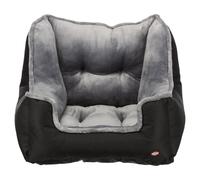 Trixie Softly Padded Car Seat for Dogs Black/Grey - 50 × 40 × 50 cm