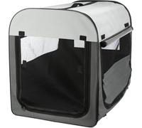 Trixie Transport Soft Basic Kennel for Dogs Dark Grey/Light Grey - Medium