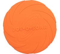 TRIXIE Dog Disc Natural Rubber - ideal for fetch games - ø 22 cm - orang