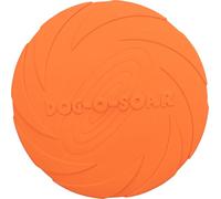 TRIXIE Dog Disc Natural Rubber - ideal for fetch games - ø 22 cm - orange - 33502