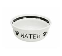 Trixie Dog Feeder White Black Ø 13 cm 250 ml - Brand: Trixie - EAN: 4057589244857