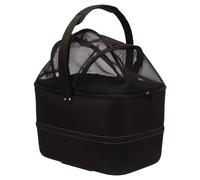 TRIXIE Front Bicycle Basket for Pets 41x47x29cm Black Bicycle Tote Pet Carrier