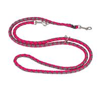 TRIXIE dog lead Cavo V-leash S-M, 78.74 inches, ø 0.47 inches in fuchsia/graphite - adjustable leash for outdoor activities - for small to medium-sized dogs - 143511
