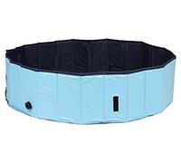 TRIXIE Dog Pool, Ø 70 x 12 cm, Light Blue/Blue, 1.24 kg
