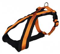 TRIXIE DOG PREMIUM TOURING HARNESS SOFT THICK FLEECE PADDING STRONG ADJUSTABLE
