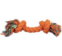 TRIXIE dog rope, 40 cm, orange, cotton-polyester mix, for fetching and tug-of-war