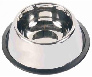 Trixie Dog Stainless Steel Long-Ear Bowl - 0.9 l/ø 25 cm