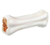 TRIXIE Dog Treats Denta Fun Duck Chewing Bones Dog Snack - Snack to support dental care, savory treat with meat 120 g 2 pcs. 12 cm - 31392