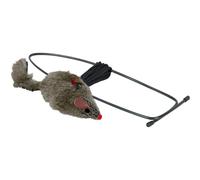 Trixie Plush Mouse for Doorframes, 8 centimeter