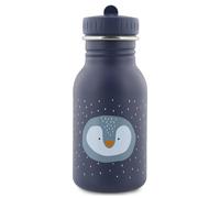 Trixie Drinking Bottle - Mr. Penguin - 350ml Stainless Steel Water Bottle for Kids -