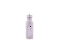 Trixie Drinking Bottle - Mrs. Mouse - 500ml Stainless Steel Water Bottle for Kids - Violet - Leakproof - Eco-Friendly and BPA-Free