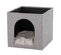 Trixie - Ella 44087 Cuddly Cave for Shelving 33 x 33 x 37 cm Grey