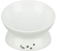 TRIXIE ERGONOMIC RAISED CERAMIC DOG BOWL FOOD WATER 350ML 17CM 2 COLOURS
