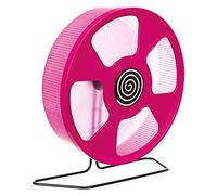 TRIXIE Exercise wheel, Stand/screw mount, Degus, Plastic, ø 33 cm, assorted