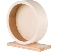 TRIXIE Exercise Wheel with Ball Bearing for Hamsters - Closed Cork Running Surfa
