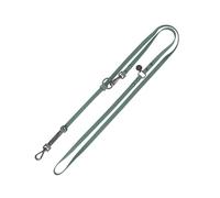 TRIXIE extension leash CityStyle S-M, 78.74 inches / 0.51 inches in sage PVC leash for dogs, 3-way adjustable - non-slip, water-repellent, and wipeable, 1971219