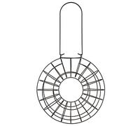 Trixie Metal Round 8 Fat Ball Feeder Black - 8 x 24cm