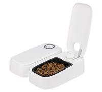 Trixie Feeder TX2 For Dogs & Cats, 2 X 300 Ml, White, 48H Timer