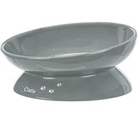 Trixie Feeder XXL, Ceramic, 0.35 L/ 17 cm, Grey