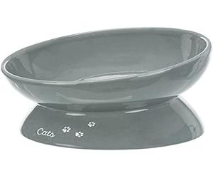 Trixie Feeder XXL, Ceramic, 0.35 L/ 17 cm, Grey
