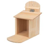 TRIXIE Solid Wood Pine Squirrel Feeding Station Bird Wildlife Decor Feeder