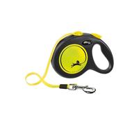 TRIXIE flexi New NEON strap leash - Size L - 5m - Fluorescent yellow