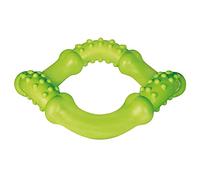 Trixie Floatable Natural Rubber Wavy Ring,red,15 cm