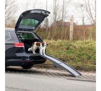 TRIXIE 3-Way Folding Pet Ramp 39x150cm Grey Dog Travel Vehicle Car Stair 39476