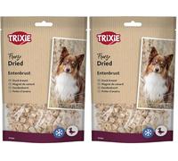 TRIXIE Freeze Dried Duck Breast - Single-protein snack for sensitive dogs - intense flavour - freeze-dried - 50 g - 31607 (Pack of 2)
