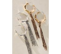 Trixie Fringe Dangles at Free People in Gold - female