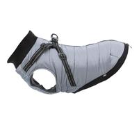 Trixie Fur Pontis with Harness for Dogs Grey