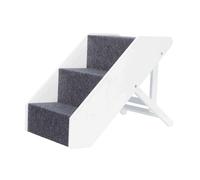 TRIXIE furniture step for dogs - three-way adjustable - foldable - for indoors - helps dogs e.g. on beds and sofas - up to 40 kg - 39488