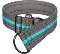 Trixie Fusion Stop The Pull Collar Graphite/Ocean - Medium-Large