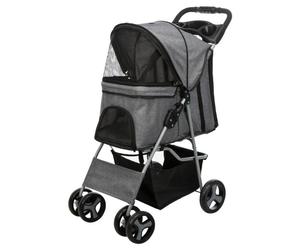 Trixie Grey Buggy for Dogs - 80cm