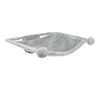 Trixie Hammock - Bed to be Attached to The Wall, 42 x 41 cm, Grey, Scrapers to The Wall