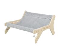 Trixie hammock wood untreated gray 47x24x38cm