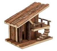 Trixie Hamster House Jule For Mice, Bark Wood, 25X21X18 Cm, Natural
