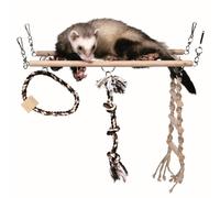 TRIXIE HANGING SUSPENSION BRIDGE RAT FERRET CHINCHILLA CAGE TOY 6905