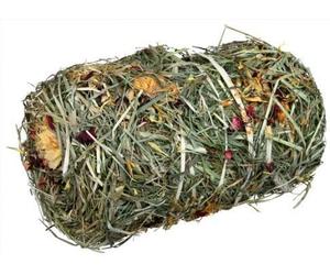 Trixie Hay Bale with Flowermix - 18cm/200g