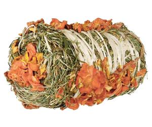 Trixie Hay Bale with Pumpkin and Carrot - 18cm/200g