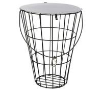 Trixie Hanging Hay Manager With Lid Metal for Small Animals - 9x16x21cm
